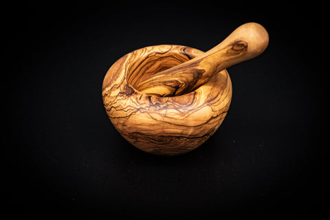 Mörser mit Stößel in simplen Design
